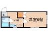 Ｍａｉｓｏｎ　ｙｕｖａ 1Kの間取り
