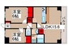 ｾﾞﾌｧ-ｼｬﾝ･ﾃｨｵﾝ蘇我弐番館 2LDKの間取り