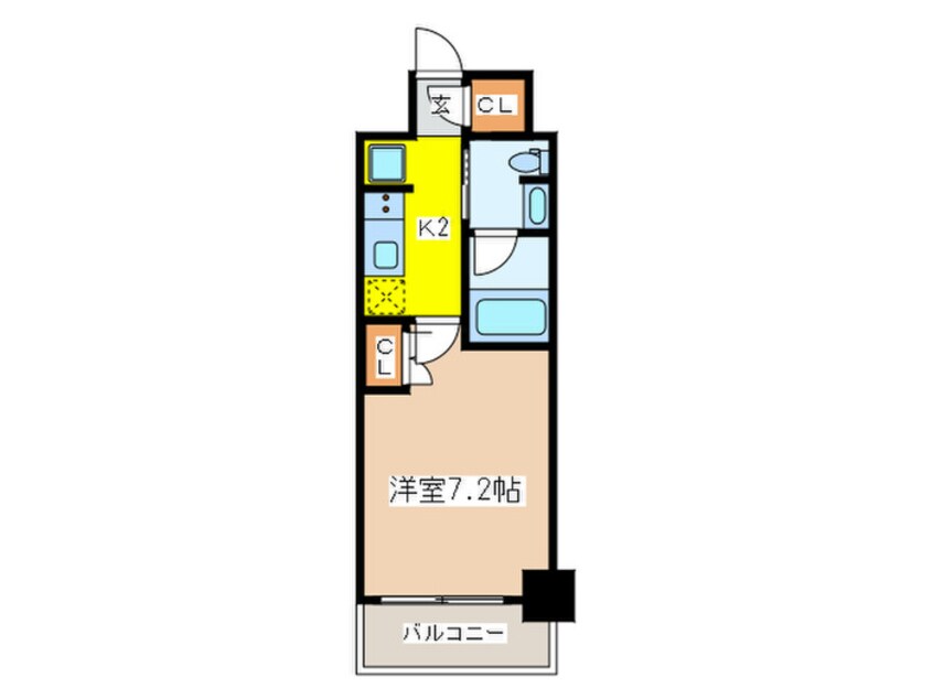 間取図 アジュールテラス日本橋浜町