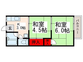 間取図 グランデュ－ルモネ