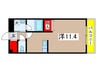 安藤第一マンション 1Rの間取り