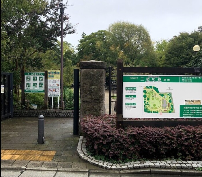 三宿の森緑地(公園)まで210m アーリーバードⅡ