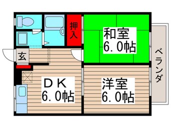 間取図 エステートピア相川