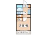 スペランザ 1Kの間取り