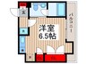 第２エデフィシオ 1Rの間取り