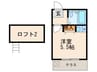清水ヶ丘アビタ 1Rの間取り
