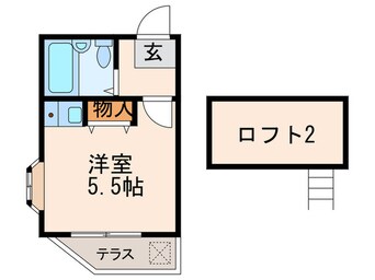 間取図 清水ヶ丘アビタ