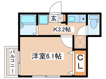 間取図 タウンフィールドⅡ-Ａ
