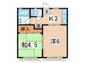 ロ－ズハイツの間取図