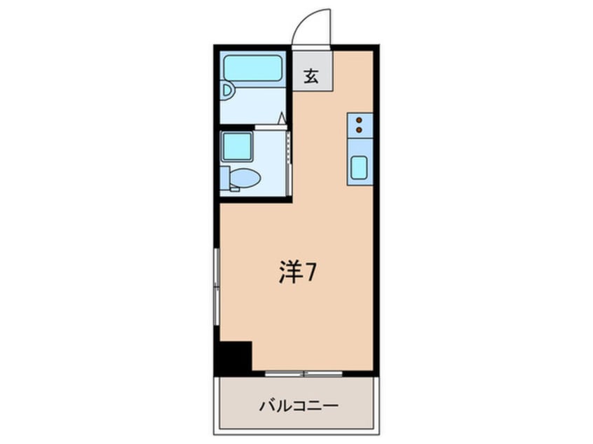 間取図 フラワーコーポ