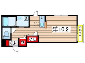 間取図 クレール汐見ヶ丘