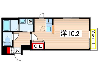 間取図 クレール汐見ヶ丘