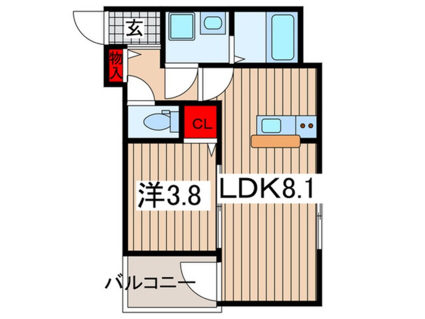 間取図 グランＫ