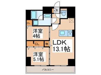 間取図 レフィールオーブ浅草橋