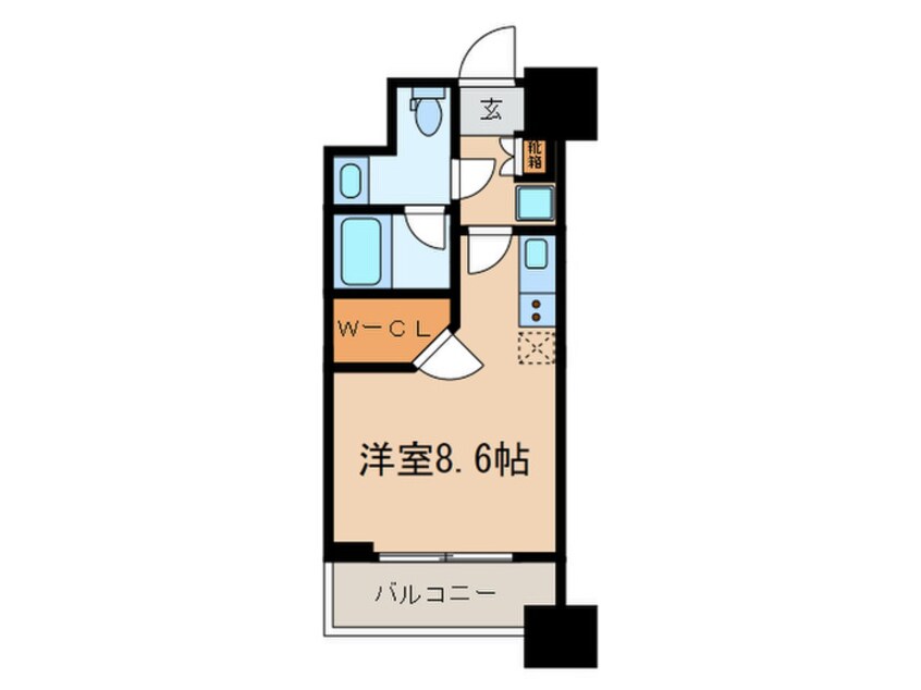 間取図 ﾊﾟｰｸｱｸｼｽ御茶ノ水ﾋﾙﾄｯﾌﾟ