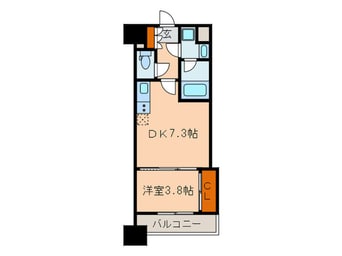 間取図 ﾊﾟｰｸｱｸｼｽ御茶ノ水ﾋﾙﾄｯﾌﾟ