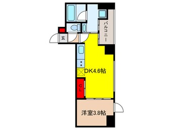 間取図 CAVANA+SHINTOMICHO