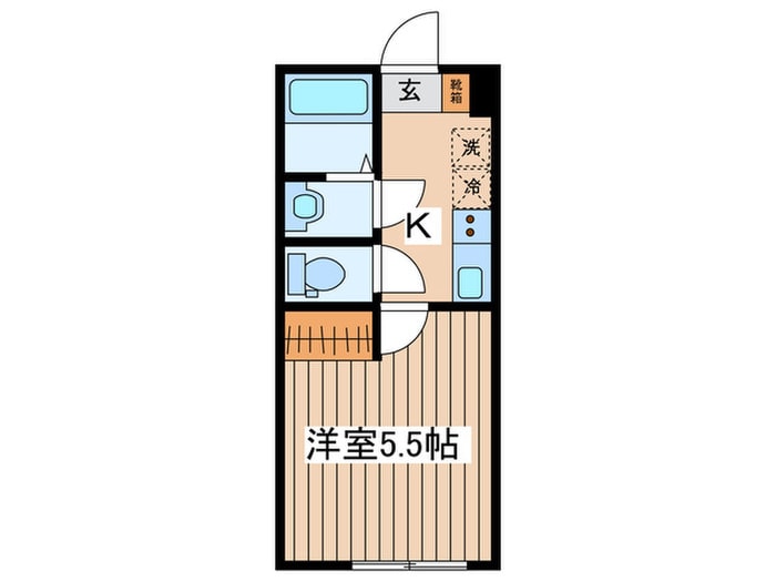 間取り図 ファミリア鴨居