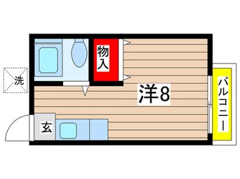 間取図 パールハイツ向ヶ丘