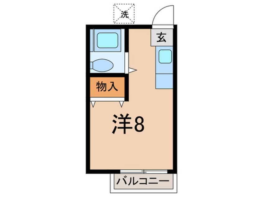 間取図 パールハイツ向ヶ丘