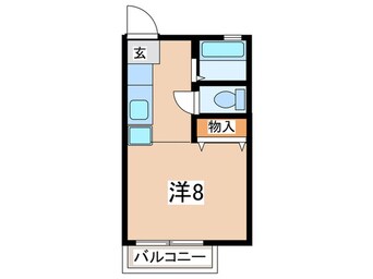 間取図 パールハイツ向ヶ丘