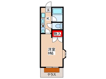 間取図 メゾンド東大和