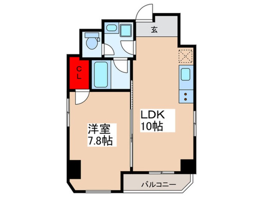 間取図 リフィオ浅草橋