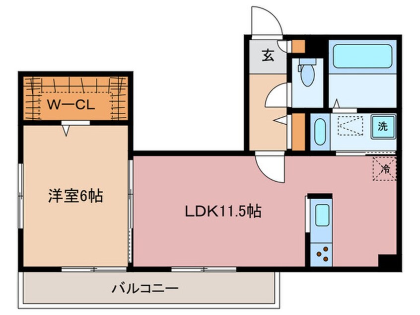 間取図 Ｋａ　ｐｉｌｉｎａ