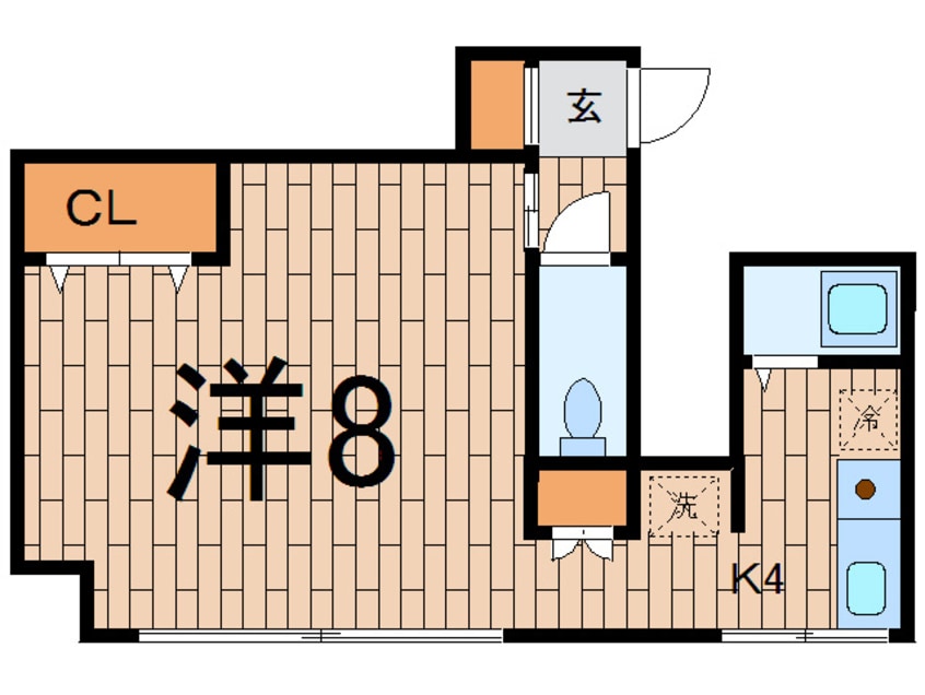 間取図 稲田ビルⅢ