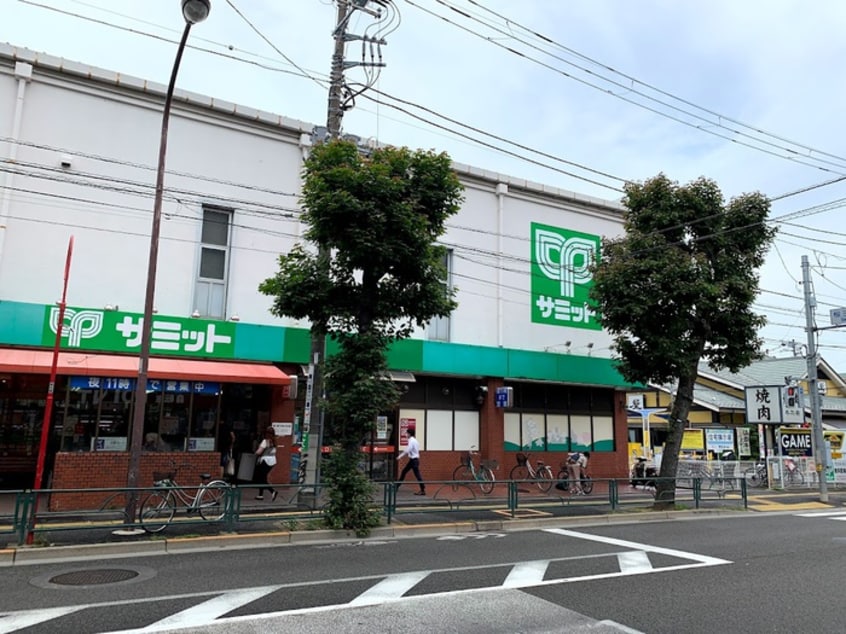 サミットストア桜店(スーパー)まで67m 稲田ビルⅢ