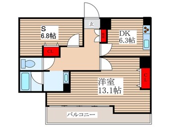 間取図 東葛西ビル