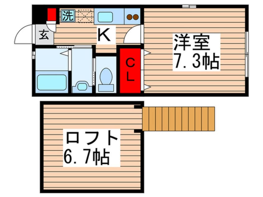 間取図 HAKU－AN