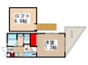 HAKU－AN 1Kの間取り