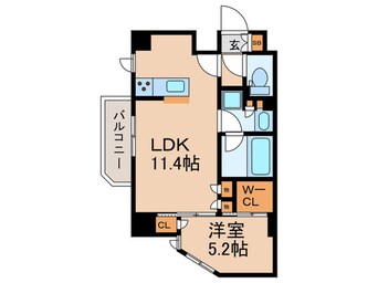 間取図 オルサス新江古田