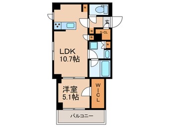 間取図 オルサス新江古田