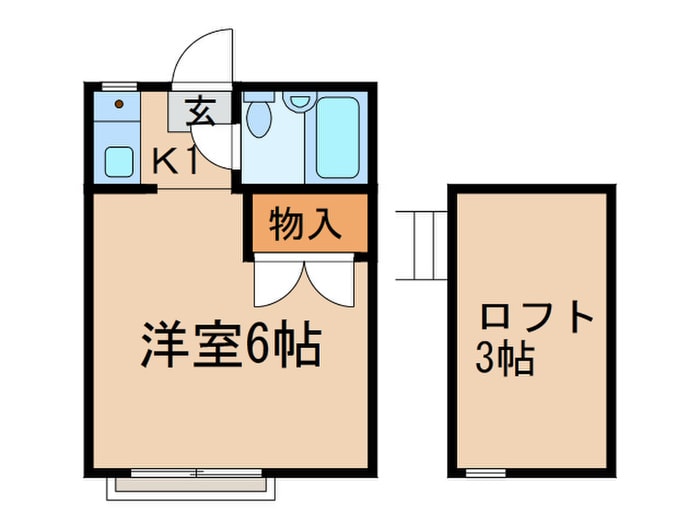間取り図 フェリス祖師谷