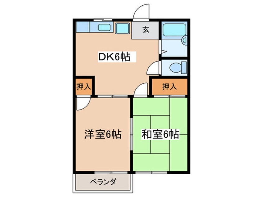 間取図 パレス光陽