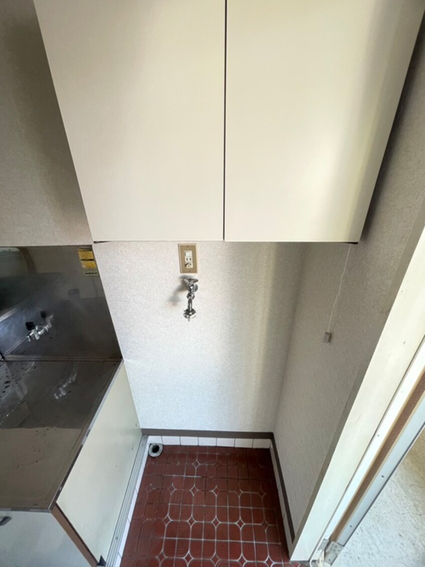 洗濯機置場 ライブコ－プ平井Ｄ