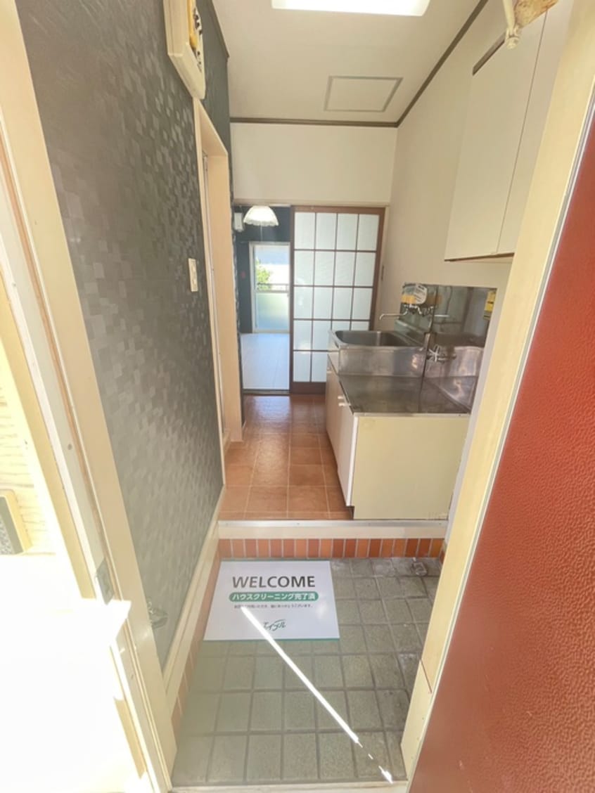 玄関 ライブコ－プ平井Ｄ