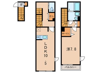 間取図 エルスタンザ西巣鴨