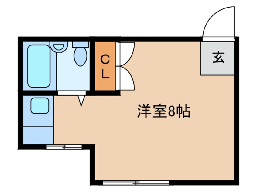 間取図 ハウス　サン　オミノ