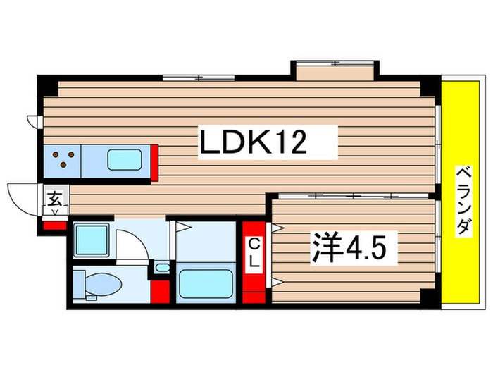 間取り図 森兼マンション
