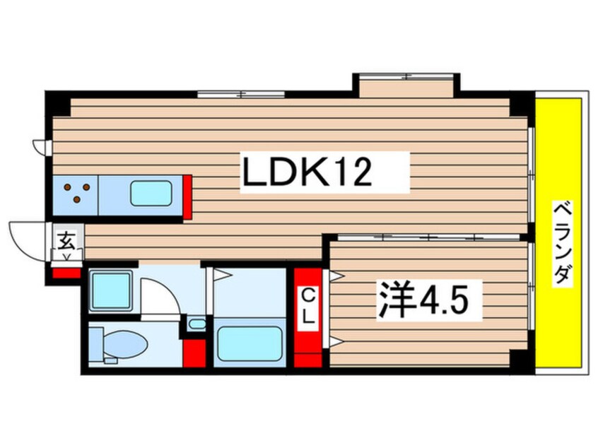 間取図 森兼マンション