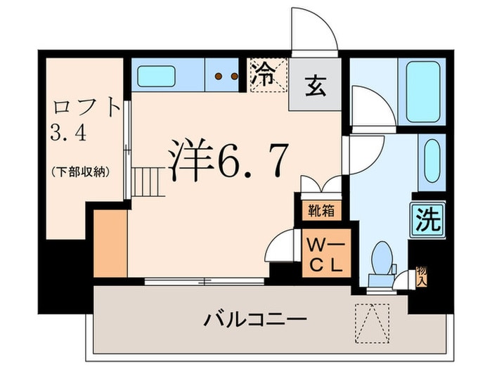 間取り図 パークアクシス学芸大学ﾚｼﾞﾃﾞﾝｽ
