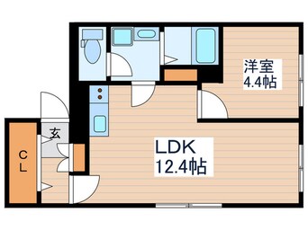 間取図 FARE西荻窪