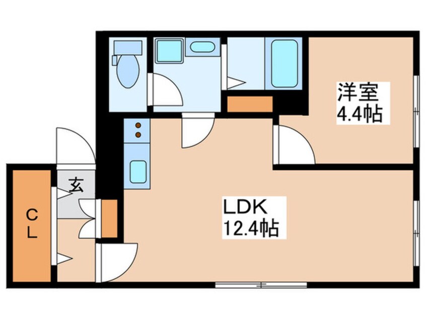 間取図 FARE西荻窪