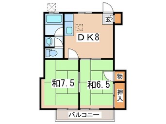 間取図 プラザホーム