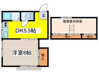 間取図 第２橘荘