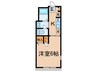 セレッソ鷺宮 1Kの間取り