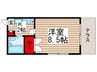 セント・グロー 1Kの間取り